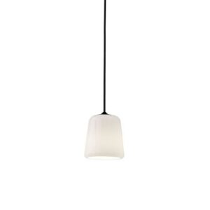 New Works Material Hanglamp - Wit glas ~ Spinze.nl