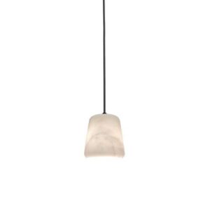 New Works Material Hanglamp - Wit marmer ~ Spinze.nl