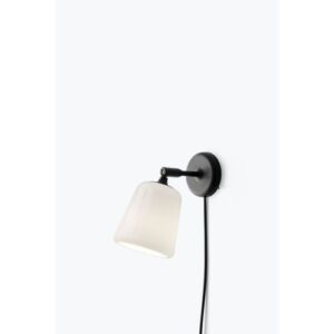 New Works Material Wandlamp - Wit glas ~ Spinze.nl