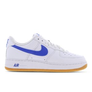 Nike Air Force 1 Low Retro Wit / Blauw ~ Spinze.nl
