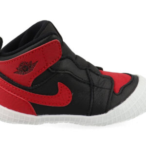 Nike Jordan 1 Crib AT3745-023 Zwart / Rood ~ Spinze.nl