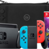 Nintendo Switch Rood/Blauw + Pokemon Violet + BlueBuilt Beschermhoes ~ Spinze.nl