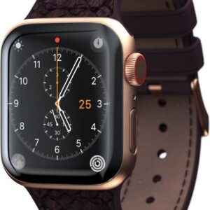 Njord Eldur Watchband voor Apple Watch 44 mm Wearable bandje Paars ~ Spinze.nl