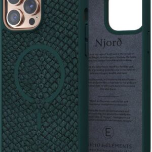 Njord Jord Cover voor Apple iPhone 13 Pro Max Telefoonhoesje Groen ~ Spinze.nl