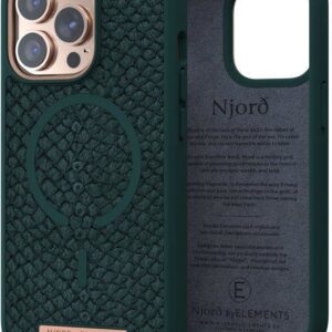 Njord Jord Cover voor Apple iPhone 13 Pro Telefoonhoesje Groen ~ Spinze.nl