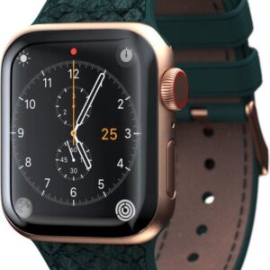 Njord Jord Watchband voor Apple Watch 44 mm Wearable bandje Groen ~ Spinze.nl