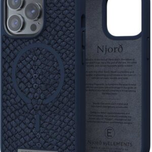 Njord Vatn Cover voor Apple iPhone 13 Pro Telefoonhoesje Blauw ~ Spinze.nl