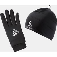 Odlo Set Polyknit Hat + Gloves Zwart ~ Spinze.nl