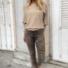 Oversized Soft Trui Taupe ~ Spinze.nl