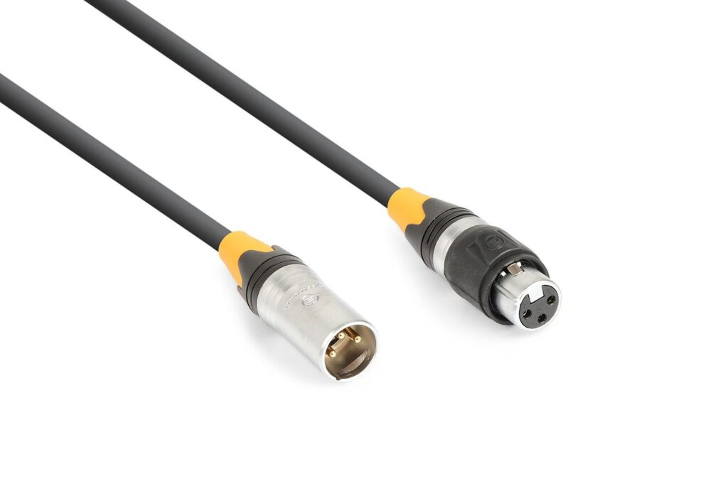 PD Connex DMX kabel XLR Male - XLR Female IP65 - 12m ~ Spinze.nl