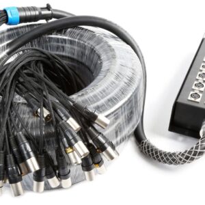 PD Connex Stage Snake 24-in 4-out XLR 50 meter ~ Spinze.nl