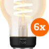Philips Hue Filament White Ambiance Standaard 6-pack ~ Spinze.nl