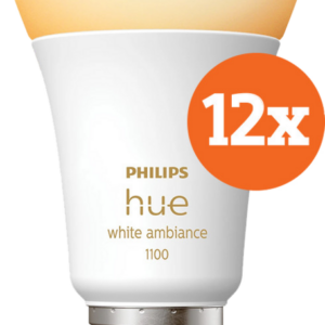Philips Hue White Ambiance E27 1100lm 12-pack ~ Spinze.nl