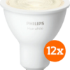 Philips Hue White GU10 12-Pack ~ Spinze.nl