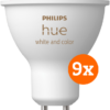 Philips Hue White and Color GU10 9-pack ~ Spinze.nl