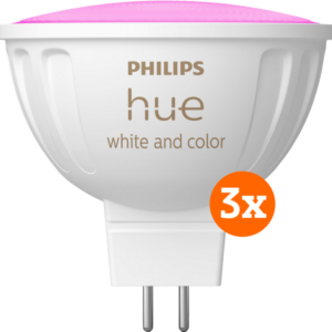 Philips Hue spot White and Color MR16 3-pack ~ Spinze.nl