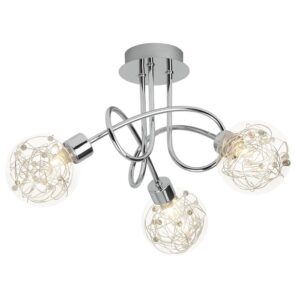 Plafondlamp Joya 3 lamps / Brilliant ~ Spinze.nl