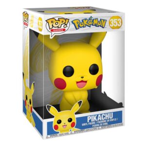 Pokemon Super Sized POP! Games Vinyl Figure Pikachu 25cm ~ Spinze.nl