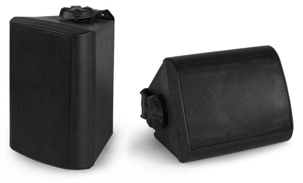 Power Dynamics BGO40 Zwarte speakerset voor binnen en buiten - 100W ~ Spinze.nl