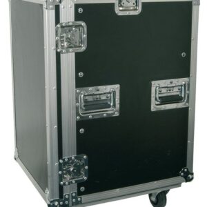 Power Dynamics PD-F12U8 19" Flightcase Rack met zwenkwielen 12HE + 8HE ~ Spinze.nl