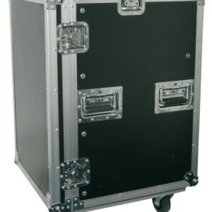 Power Dynamics PD-F16U8 19" Flightcase Rack met zwenkwielen 16HE + 8HE ~ Spinze.nl