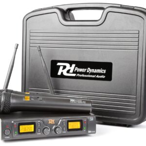 Power Dynamics PD782 (UHF) Draadloos microfoonsysteem duo ~ Spinze.nl