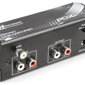 Power Dynamics PDX010 Phono voorversterker met RIAA correctie ~ Spinze.nl