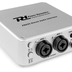 Power Dynamics PDX25 stereo USB audio interface ~ Spinze.nl