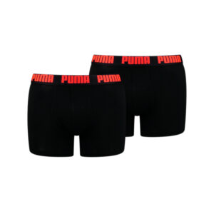 Puma Boxershorts Basic 2-pack Black Ultra Orange-XXL ~ Spinze.nl
