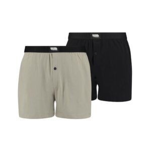 Puma Boxershorts Men Loose Fit Jersey Sand Combo 2-Pack-S ~ Spinze.nl