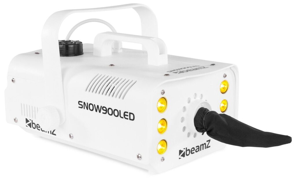 Retourdeal - BeamZ Snow900LED sneeuwmachine met 6 LED&apos;s ~ Spinze.nl