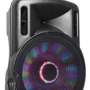 Retourdeal - Fenton FT15LED karaoke speaker 800W 15" met LED ~ Spinze.nl