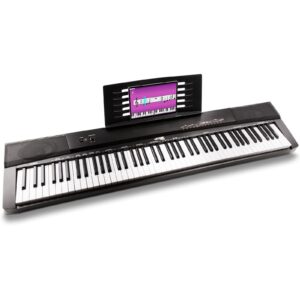 Retourdeal - MAX KB6 digitale piano met 88 aanslaggevoelige toetsen en ~ Spinze.nl