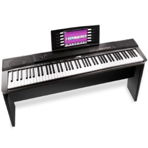 Retourdeal - MAX KB6W digitale piano met 88 toetsen en meubel ~ Spinze.nl
