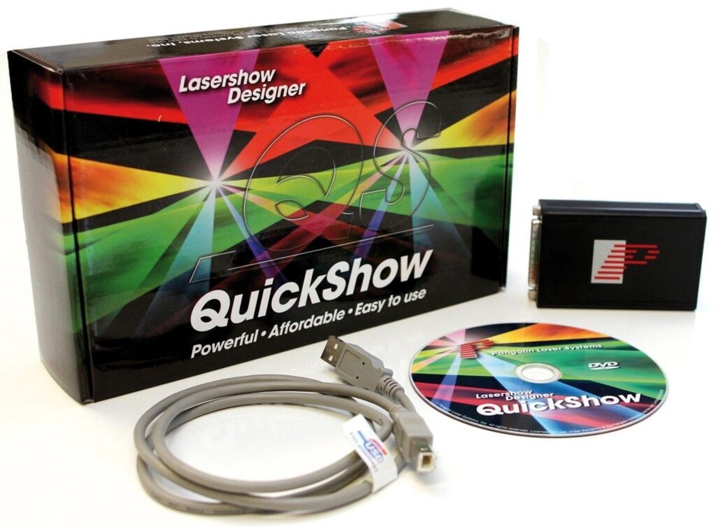 Retourdeal - Pangolin Quickshow Flashback 3 - ILDA laser software ~ Spinze.nl