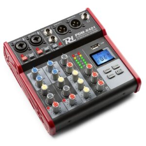 Retourdeal - Power Dynamics PDM-X401 - 4 kanaals mixer met Bluetooth ~ Spinze.nl