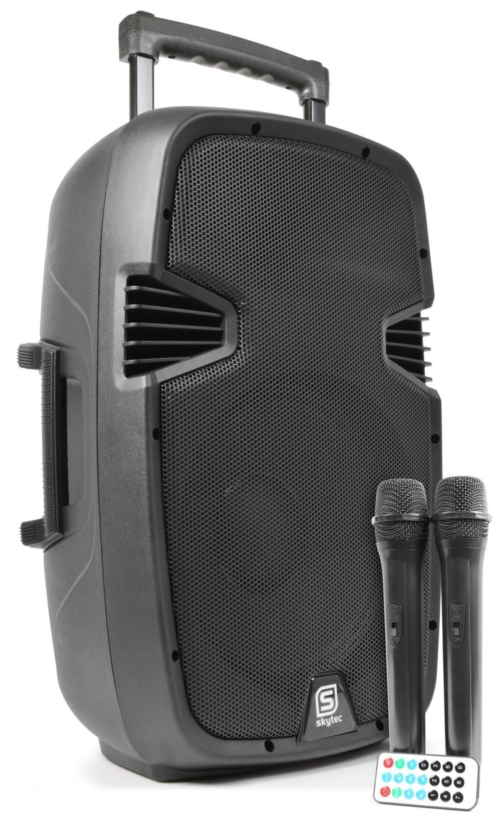Retourdeal - Vonyx SPJ-PA912 draagbare accu speaker 12" 500 watt met ~ Spinze.nl