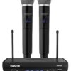 Retourdeal - Vonyx WM82 draadloze microfoonset met twee UHF ~ Spinze.nl