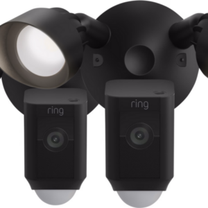 Ring Floodlight Cam Wired Plus Zwart Duo-pack ~ Spinze.nl