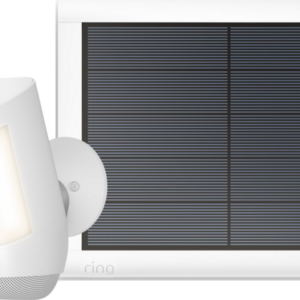 Ring Spotlight Cam Pro - Battery - Wit + usb-C zonnepaneel ~ Spinze.nl