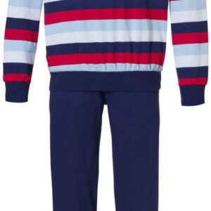 Rood-wit-blauw Robson heren pyjama ~ Spinze.nl