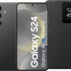 Samsung Galaxy S24 128GB Zwart 5G + Smart View Book Case Zwart ~ Spinze.nl