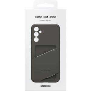 Samsung Samsung Galaxy A34 Card Slot Case Telefoonhoesje Zwart ~ Spinze.nl