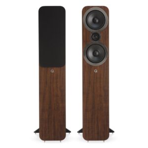 Seconddeal: Q Acoustics 3050i Vloerstaande speakers 2 stuks - English Walnut ~ Spinze.nl