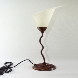 Tafellamp met lelieglas ~ Spinze.nl