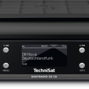 TechniSat DigitRadio 20 CD DAB radio Antraciet ~ Spinze.nl