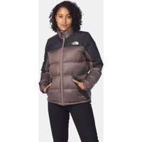 The North Face Diablo Recycled Down Jas Dames Taupe/Zwart ~ Spinze.nl