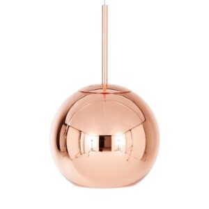 Tom Dixon Copper Round 25 LED Hanglamp ~ Spinze.nl