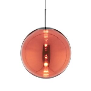 Tom Dixon Globe 50 cm LED Hanglamp - Koper ~ Spinze.nl