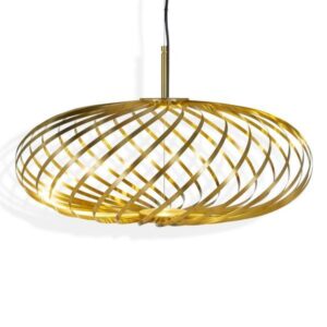 Tom Dixon Spring Small Hanglamp - Messing ~ Spinze.nl